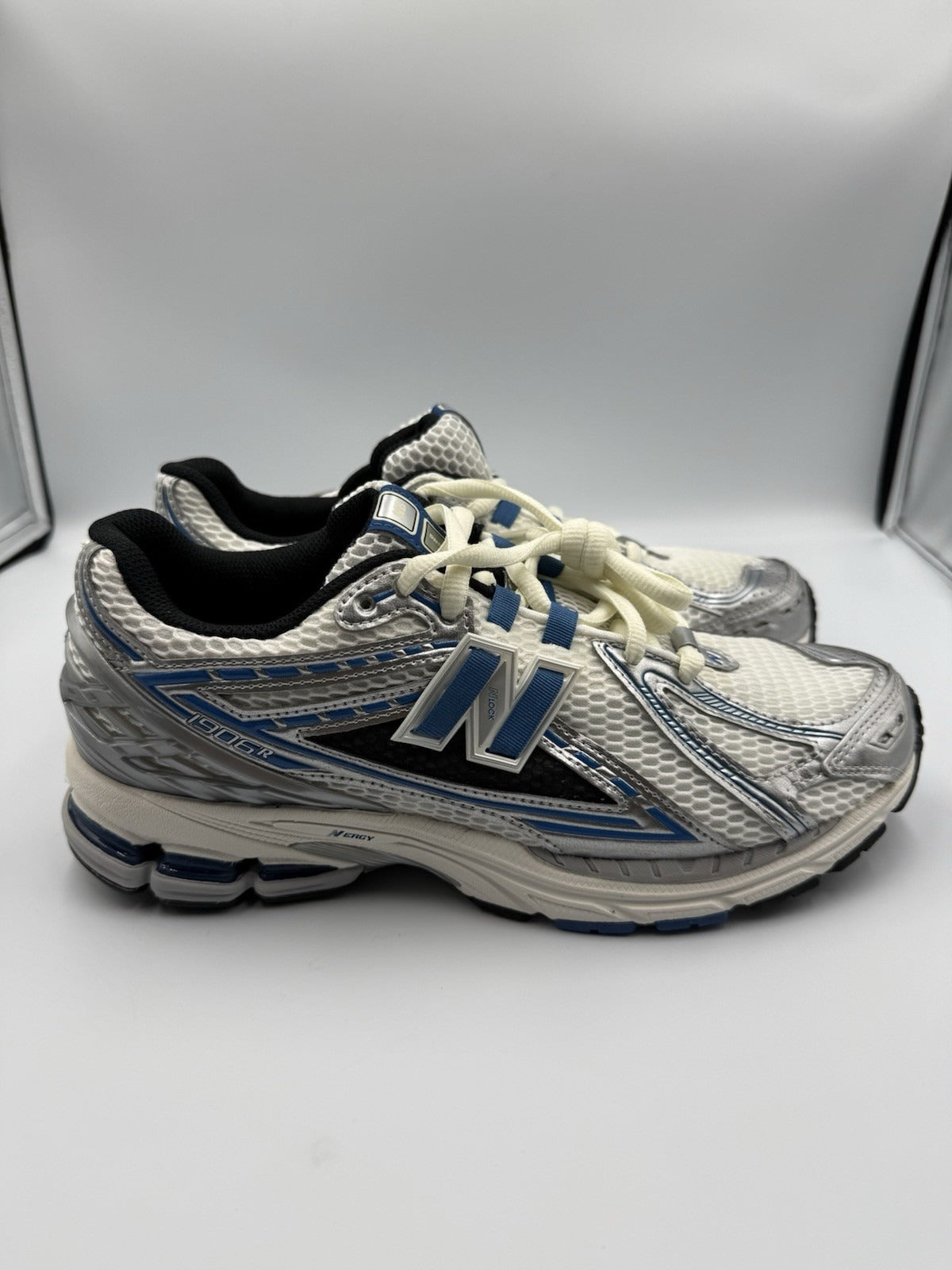 New Balance 1906R Silver Metallic Blue Agate Sneaker Shoes 44 US 10 M1906REB