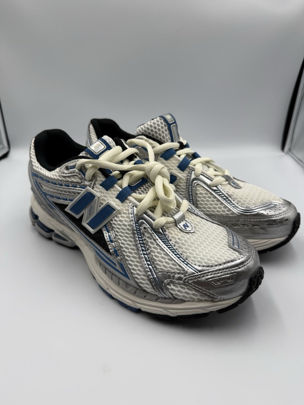 New Balance 1906R Silver Metallic Blue Agate Sneaker Shoes 44 US 10 M1906REB