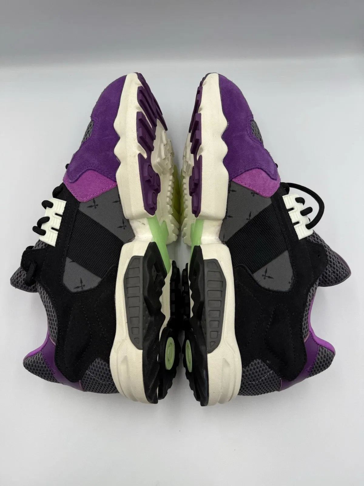 Adidas Mens Ninja ZX Torsion FW9831 Purple Running Shoes Sneakers Size 11