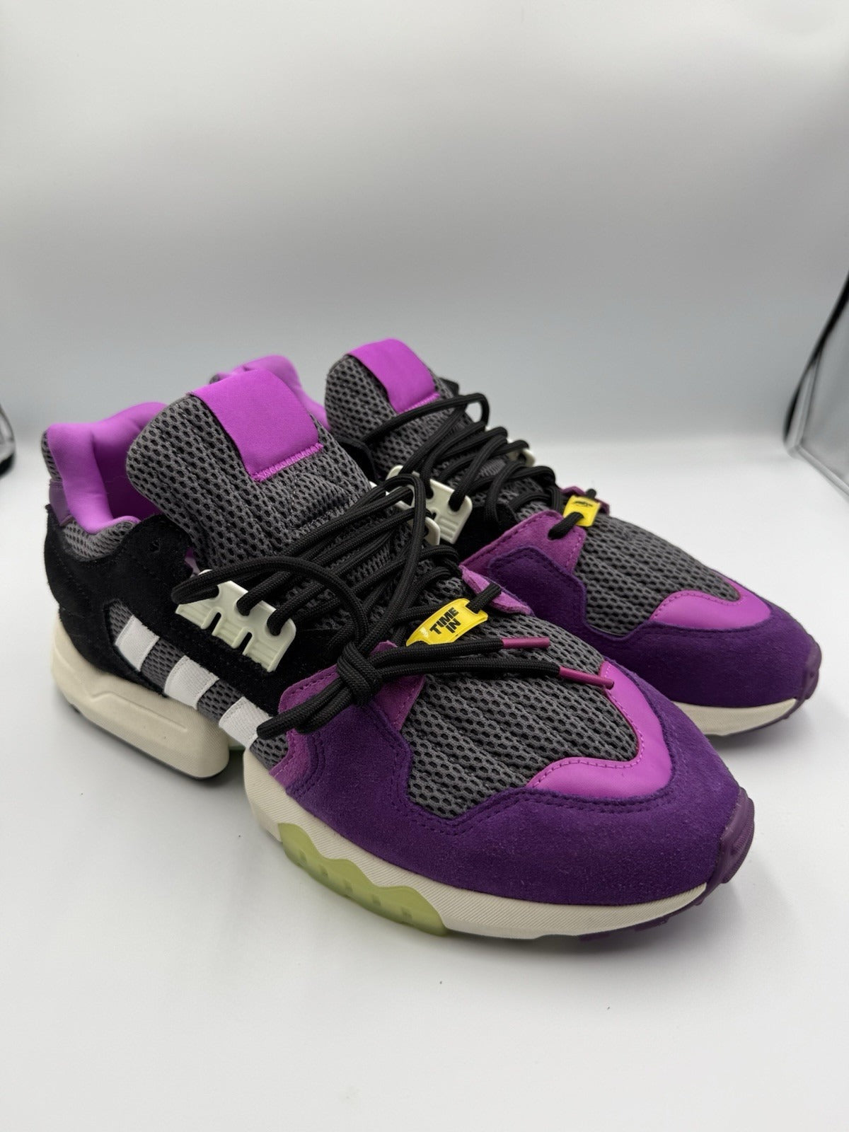 Adidas Mens Ninja ZX Torsion FW9831 Purple Running Shoes Sneakers