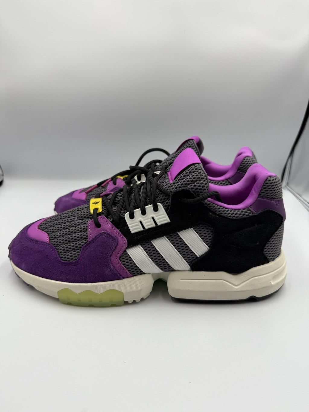 Adidas Mens Ninja ZX Torsion FW9831 Purple Running Shoes Sneakers Size 11