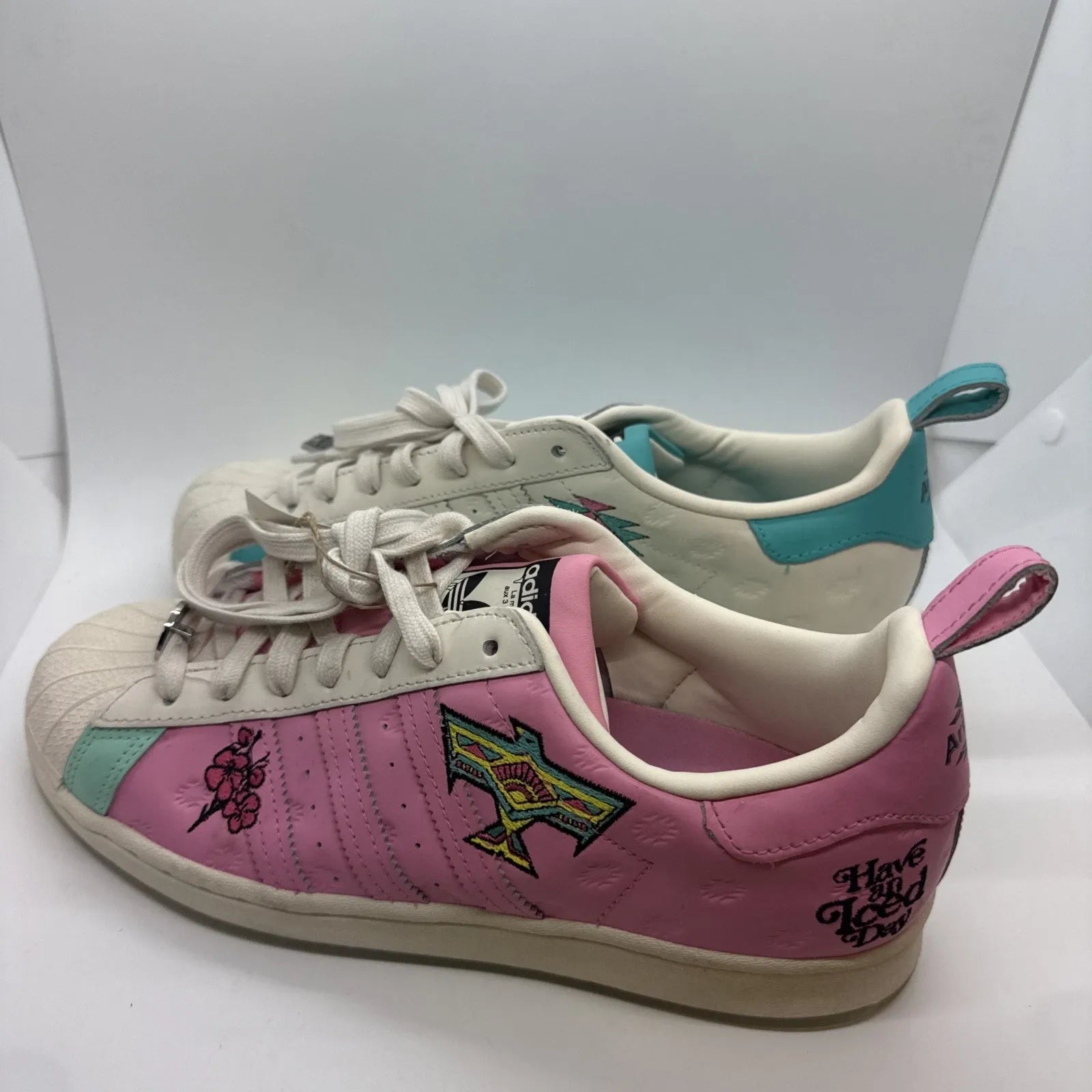 adidas Arizona Tea X Superstar Have An Iced Day Mens Shoes Size 9.5 NWT